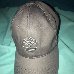 Gray Timberland dad hat